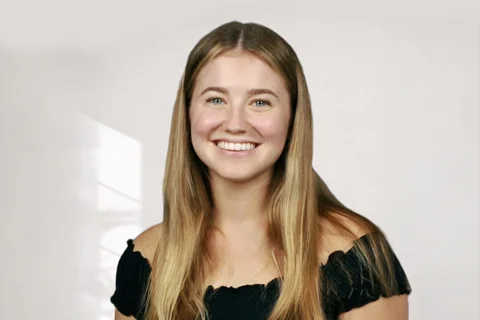 Nursing student Natalie Coughlin