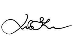 Dean Lin Zhan's signature