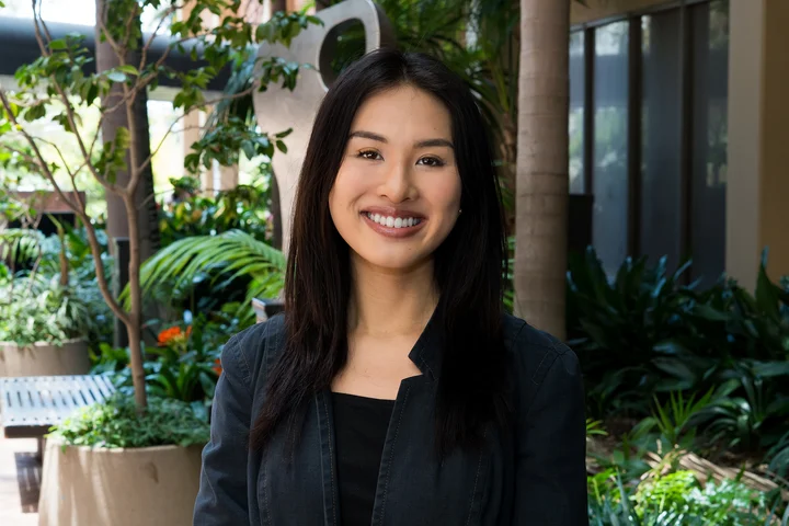 UCLA Nursing student Cayla Nguyen.