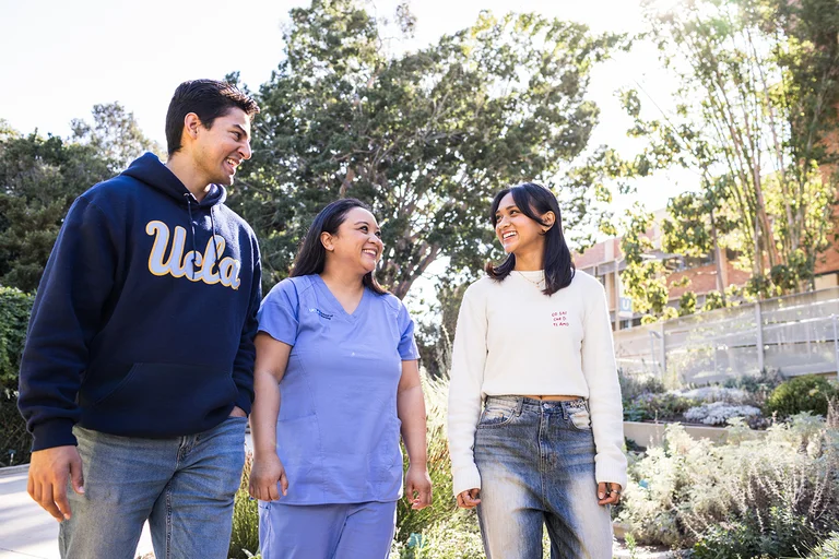 Neil Viswanathan, Julie Bernardo, and Chaleah Duran