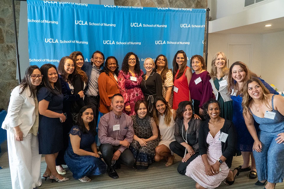 DNP students gathered for a photo from the DNP luncheon