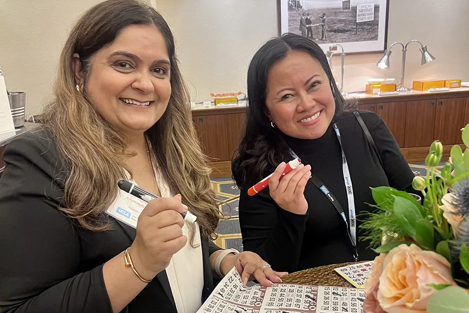 Nursing alumni at the 2025 Doctoral Friendsgiving
