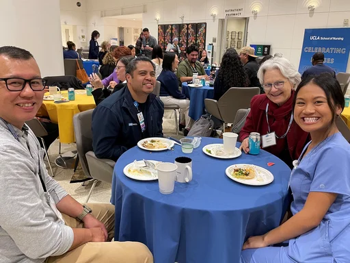 Students and alumni gathered at the 2024 Bruin Nurse Networking Night