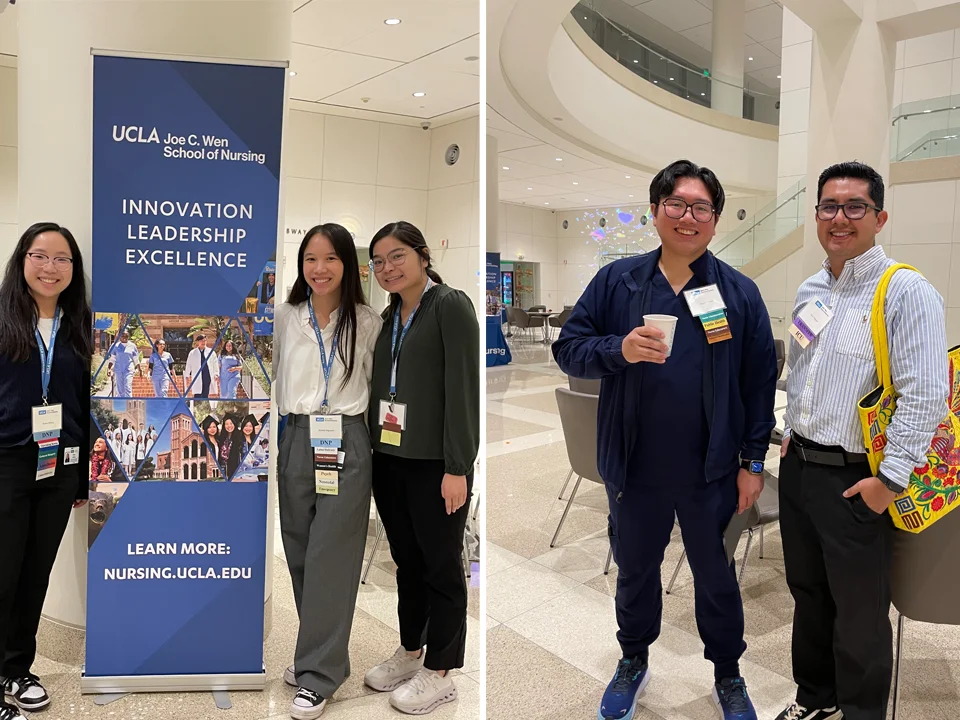 Students at the 2025 Bruin Nurse Networking Night