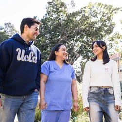 Neil Viswanathan, Julie Bernardo, and Chaleah Duran