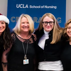 Barbara Demman, Nancy Jo Bush, Nancy Pike, and Benissa Salem posing for a photograph
