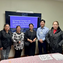 Alexander Kim designed a new program to help caregivers of people with dementia navigate the condition's challenges.