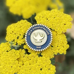 The UCLA School of Nursing pin