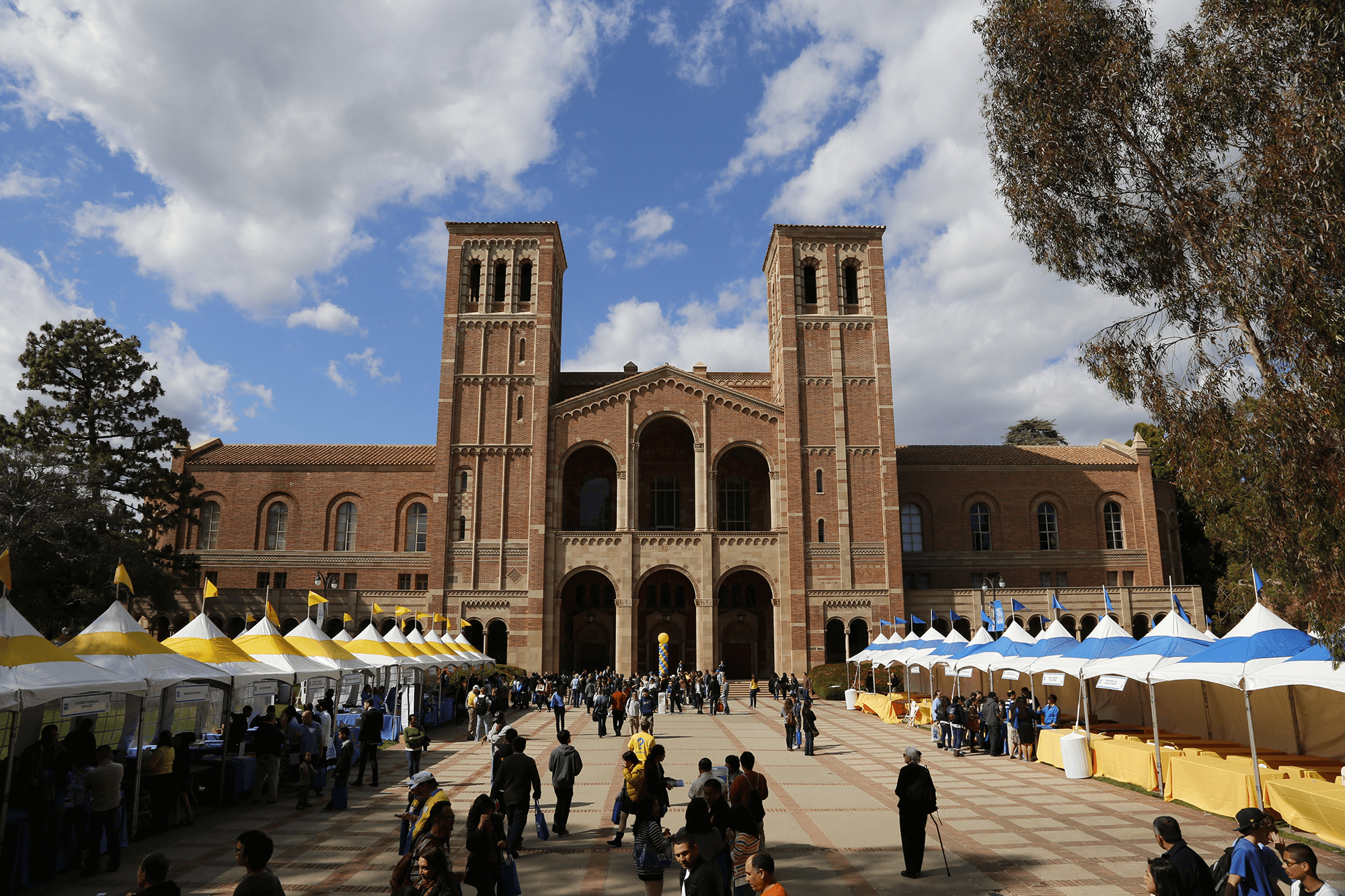 Bruin Day with Royce Hall in the background