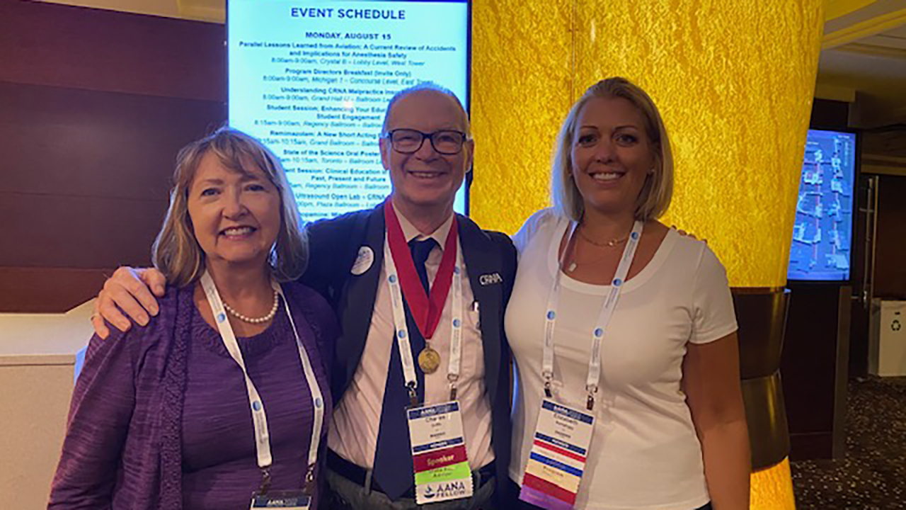 UCLA Nursing faculty posing for a photo at a recent conference
