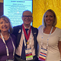 UCLA Nursing faculty posing for a photo at a recent conference